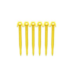 Kwik Goal Nylon net pegs, 6-Inch