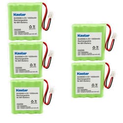 Kastar 5-Pack Battery Replacement for Summer Infant Baby Pixel 5.0 Inch Touchscreen Color Video Monitor Model 29790, Summer Infant Baby Pixel Cadet 4.3 Inch Color Video Monitor Model 36014