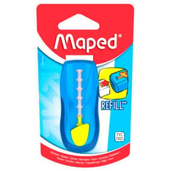 Helix Maped Universal Gom Stick Eraser with Refillable Holder (012000ST) (colors may vary)