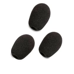 LEFXMOPHY Blackshark Pop Filter Replacement for Razer BlackShark V2 / V2 Pro / V2 X/Kaira Pro Gaming Headset Microphone Windscreen Mic Foam Cover, 3-Pack
