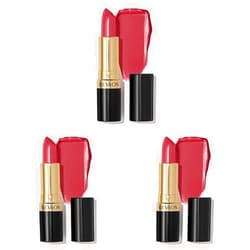 REVLON Super Lustrous Lipstick, Lip Makeup Gift, Stocking Stuffers for Women, Creamy, Moisturized Feel in Pinks, Pink Velvet (423), 0.15 oz (Pack of 3)