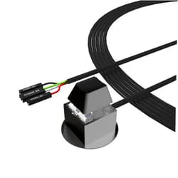 DKE Desktop Computer Power Switch Power Supply Control Adapter Cable 2M External PC Power Button ATX Desktop Computer Case Motherboard Switch On Off Power SW Cables, Black
