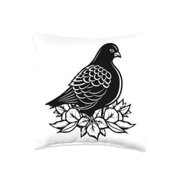 Tauben Fliegen Vogel Taubenzüchter Geschenk Gift Whisperer Pigeons Throw Pillow, 16x16, Multicolor