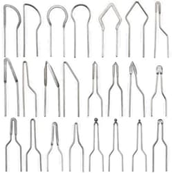 ITROLLE Pyrographic Tip Kit ITROLLE 23PCS Nichrome Pyrography Wire Pen Nibs Wood Burning Tips Carving Heating Wire Replacement for High Impedance Pyrography Machine Wood Burning Wire Nibs