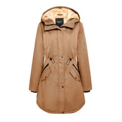 Orolay Women's Thicken Fleece Lined Parka Winter Coat Hooded Jacket with Pockets