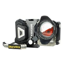DIVEVOLK SeaTouch 4 MAX kit with 0.6X Wide Angle Lens for iPhone 12/12 Pro/12 Pro max/13/13 Pro/13 pro max/14/14 PLUS/14 PRO/14 PRO MAX