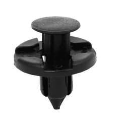 Sold_By_Cheapnwork 100pcs- Nylon Fender Trim Panel Bumper Shield Retainer Fastener Rivet Push-Type Clips for 8mm Hole fit Nissan Infiniti 01553-09321 Auto Body
