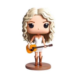 Foughi Taylor Resin Figures, Collectible Statues, Music Star Resin Sculptures-Commemorative Resin Ornaments-The Best Gift for Taylor Fans and Friends, Music lover-Living room and Desk Ornaments