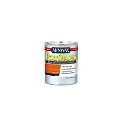 Minwax 217204444 Polyshades - Stain & Polyurethane in 1 Step, 275 VOC, 1/2 pint, Pecan, Gloss