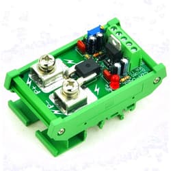 CZH-LABS Electronics-Salon DIN Rail Mount +/-100Amp AC/DC Current Sensor Module, based on ACS758