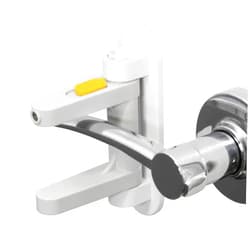SVD.PET Door Lever Lock (2 Pack) Child Proof Doors & Handles, Prevents Toddlers and Pets from Opening Doors. Unique Difficulty Adjustment, Easy One Hand Operation for Adults.
