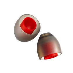 SpinFit CP155 for Wide and Long IEM Nozzle - M - Patented Silicone Eartips for Replacement (2 Pairs) (for Nozzle Diameter from 6-7mm)