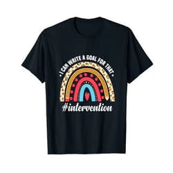 Visit Intervention Teacher Accessories Clothes Intervention Specialist Reading Intervention Teacher T-Shirt