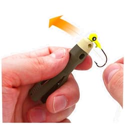 TYEPRO Fishing Knot Tying Tool/Jig Head and Hook Eyelet Grip/Line Threader/Clipper for Shaky Hands and Poor Eyesight. Tackle Box Accessory.