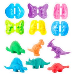 VConejo Color Dough Toys Dough Accessories Set Creations Tools for Kid 2-4-8 Years (Dinosaurs World)