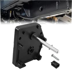 RULLINE RV Fifth Wheel Landing Gear Box 276602, Compatible with Lippert Venture, Atwood, Pac-Rim, and Stromberg-Carlson Systems, Aluminum Gearbox Replacement for LG-179015