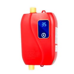 LOHISHILO Electric Tankless Water Heater 3000W 110V Bathroom Kitchen Instant Hot Water Heater with LED Display for Daily Washing, RVs, Bars, Schools, Hospitals, Communities, 4.6 * 2.8 * 6.3inch