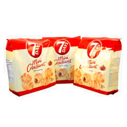 Chipita 7days Mini Croissant Cocoa Filling 200g (Pack of 3)
