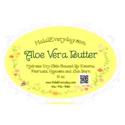 SAAQIN Aloe Vera Butter –Hydration of Dry Skin Caused By Eczema, Psoriasis, Rosacea, Sun Burn, Wind Burn, and General Chapping 16 Oz
