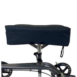 AllCure Knee Walker Memory Foam Pad Seat Cover, Black