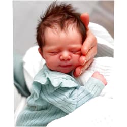 Anano Reborn Baby Dolls 18 Inch Realistic Newborn Sleeping Baby Dolls Girls That Look Real Lifelike Preemie Babies Alive Soft Silicone Reborn Infant Dolls
