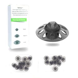 Audisaisi 20pcs Phonak Open Hearing Aid Domes Large Size (0.43 Inch=11mm) Ideal for Phonak Audeo Marvel Paradise Lumity Hearing Aid Accessories,Phonak Hearing Aid Accessories