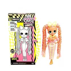 L.O.L. Surprise! O.M.G. Lights Dazzle Fashion Doll with 15 Surprises