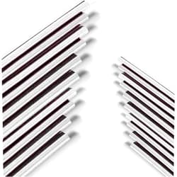 Luminuti 1 Pack 20 Pcs Car Air Conditioner Air Outlet Decorative Strips, Universal for Car Vent Accessories,Suitable for Most Cars, Trucks, Suvs (Silvery)