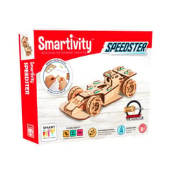 Smartivity Speedster 3D Wooden Model Engineering STEM Learning Toy for Kids Ages 6 and Up