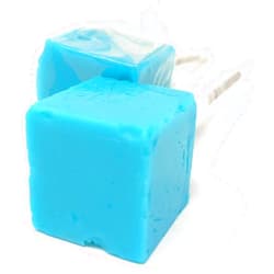 Espeez Hard Candy Cube Lollipop Suckers: Individually Wrapped Flavored Sucker Pack by Espeez - Old Fashioned Square Party Pops in Bulk - Cotton Candy, 24 Count