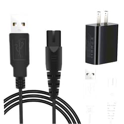Qjin USB Charger Cable for Nicwell, Nicefeel, Oralfree & COSLUS F5020E Cordless Water Flosser