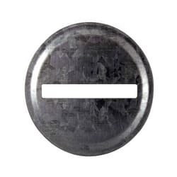 Mason Jar Lifestyle Coin Slot Bank Galvanized Metal Lid Inserts for Mason, Ball, Canning Jars (10 Pack, Regular Mouth)