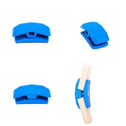 Playwood 150-Degree Playwood Connector for Tool- Free Furniture Assembly - Blue