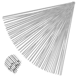 HEHIPLE 50-Pack 1/16''x13'' Aluminum Brazing Rods, Aluminum Welding Rods for Propane Torch Alloy Aluminum Soldering Rods Low Temperature Easy Melt Welding Rod for Copper Stainless Steel Iron Metals