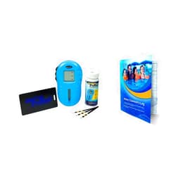 HACH AquaChek TruTest Digital Reader Test Strip Reader 2510400 Bundle with Exclusive Water Chemistry Log (1)