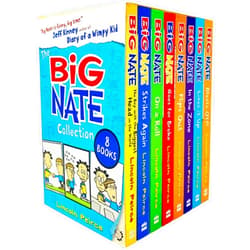 Lincoln Peirce Big Nate 8-Copy Fiction Slipcase