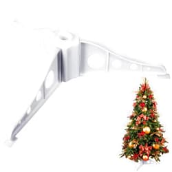 Youyole Christmas Tree Stand Plastic Legs Replacement White Artificial Xmas Base Holder for Trees 0.75'' in Diameter