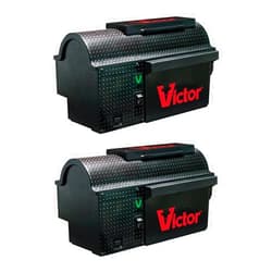 Victor M260 Indoor Multi-Kill Humane Electronic Mouse Trap - No Touch, No See Electronic Intant Kill Mouse Trap - 2 Traps