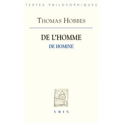 French Edition by Thomas Hobbes (Author), Christophe Béal (Author), Philippe Crignon (Author), Bernard Graciannette (Author), Jacqueline Lagrée (Author), José Médina (Author), Martine Pécharman (Author), Jean Terrel (Author) & 4 more De l'homme (Bibliotheque Des Textes Philosophiques) (French Edition)