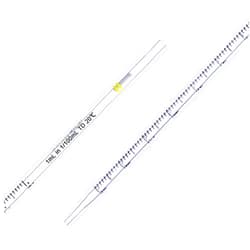 PEKYBIO Polystyrene Serological Pipettes Individually Wrapped Sterile Plastic Graduated Pipette 1ml, Pack of 100