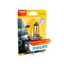 Philips 9003B1 Standard Halogen Replacement Headlight Bulb, 1 Pack