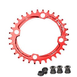 UPANBIKE Bike Bicycle Narrow Wide Oval Single Chainring BCD 104mm 32T 34T 36T 38T
