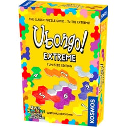 Thames & Kosmos Ubongo Extreme: Fun-Size Edition - A Kosmos Game from Thames & Kosmos | Geometric Puzzle Game for Kids & Families | for Ages 7+, Portable Format | Encourages Spacial Recognition