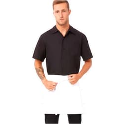 Chef Works Unisex Four-Way Apron, White, One Size