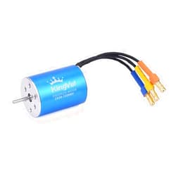 KingVal Replacement 2430 7200KV Waterproof Sensorless Brushless Motor Shaft 2mm Compatible with 1/16 1/18 RC Car