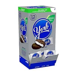YORK Dark Chocolate Peppermint Patties Candy, Gluten Free, 84 oz Bulk Box (175 Pieces)