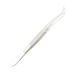 OdontoMed2011® Meriam Foil Dental Cotton Tweezer Serrated Angled Beak Dressing Pliers Tip Stainless Steel Dentist-Instruments 6