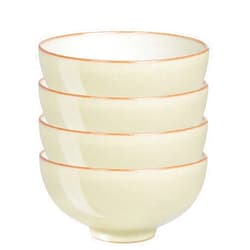 Denby USA Heritage Veranda Rice Bowls (Set of 4), Multicolor