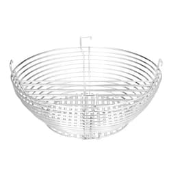 Kamado Joe Stainless Steel Charcoal Basket Grill Accessory to Create Multiple Cook Zones for All Classic Joe 18-inch Charcoal Grill and Smokers, Model KJ-MCC23