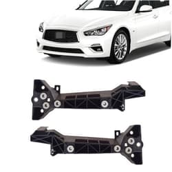 PartsFlow Radiator Core Support Bracket Left & Right For 2014 2015 2016 2017 2018 2019 2020 INFINITI Q50 Q60
